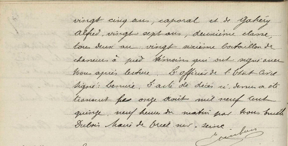 Fichier:Transcription de l'acte de décès de Louis Eugène Geuffroy 2.PNG