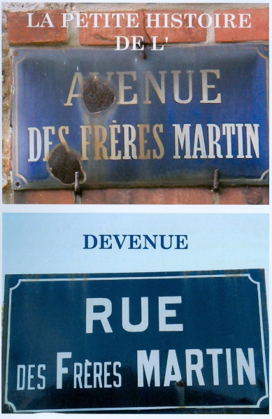 Fichier:Rue Martin devenue rue des Frères Martin.jpg