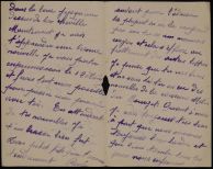 Lettre d'un soldat à sa grand-mère, page 2, 28 juillet 1918 - ADY cote 6Hdépôt 56